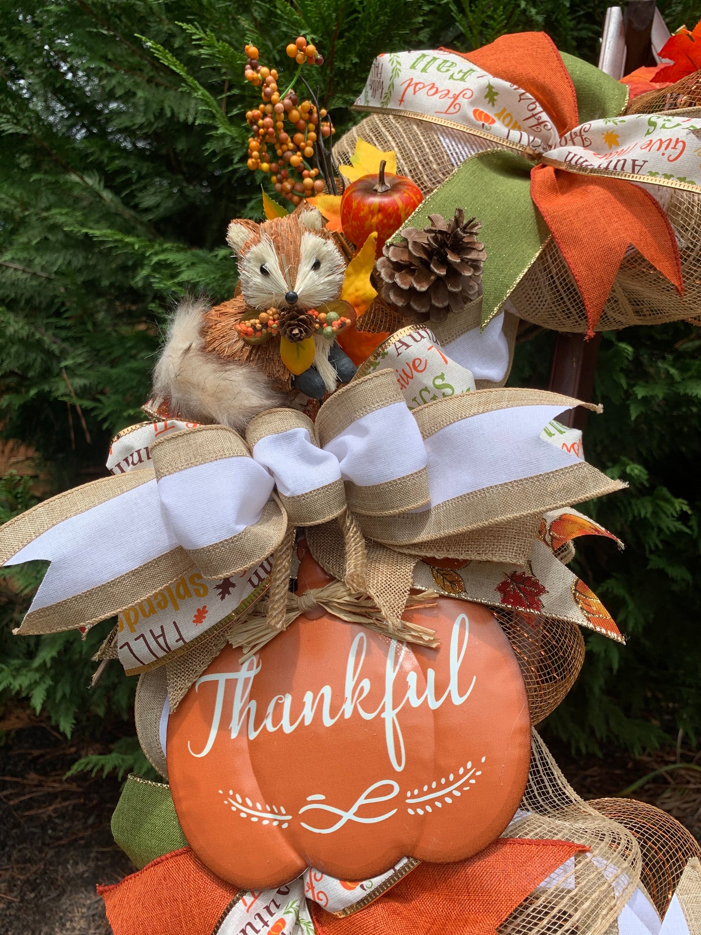 Forest Friend Fall Wreath 24”