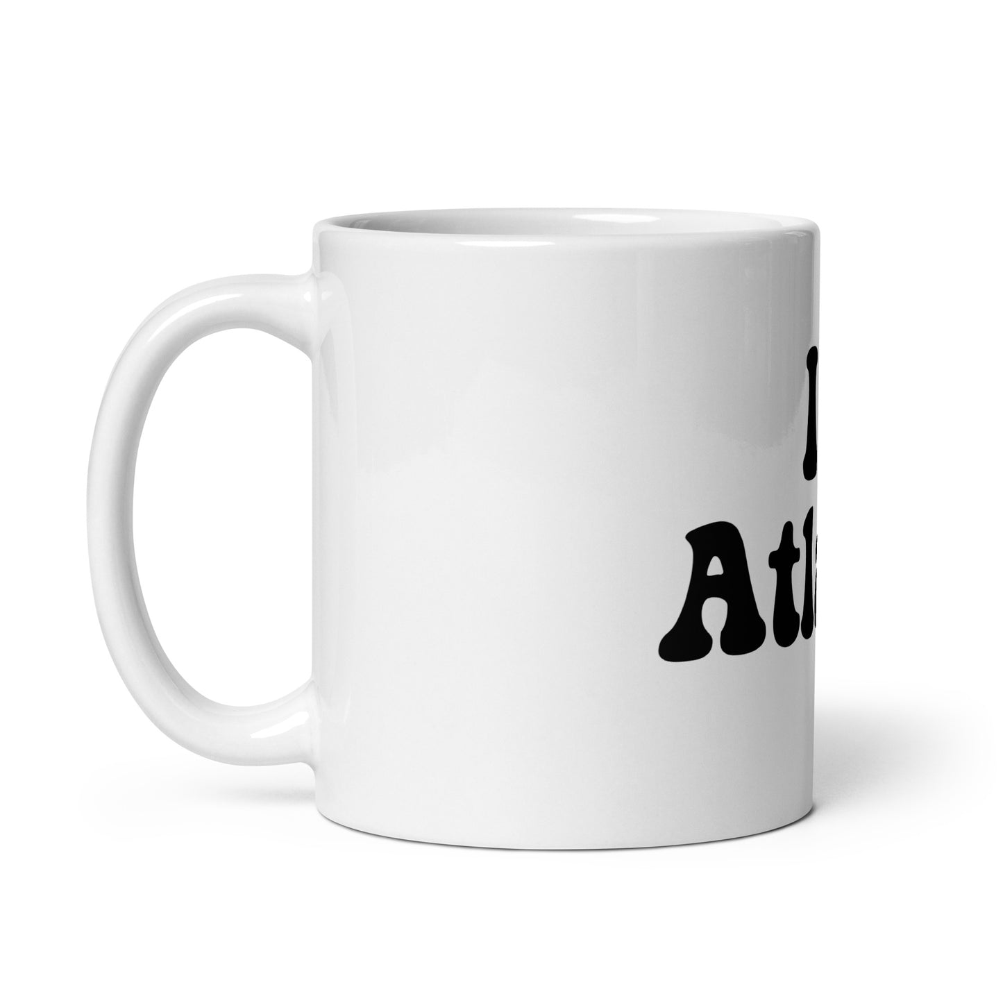 I Love Atlanta White Glossy Mug